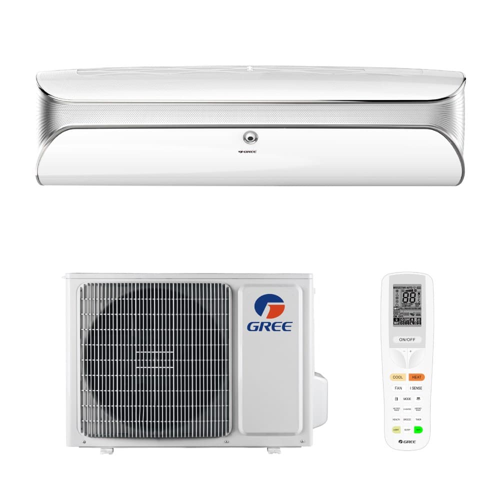 Aparat de aer conditionat Gree Soyal GWH09AKC-K6DNA1A Inverter 9000 BTU, Clasa A+++, Detectie infrarosu, Pre-incalzire inteligenta, Functia Anti-inghet, Auto-diagnoza, WiFI, Display LED 2