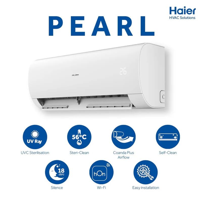 Aparat de aer conditionat Haier PEARL PREMIUM AS35PBPHRA-PRE + 1U35MEPFRA-PRE, 12 000 BTU, Wi-Fi, Clasa A+++ 2