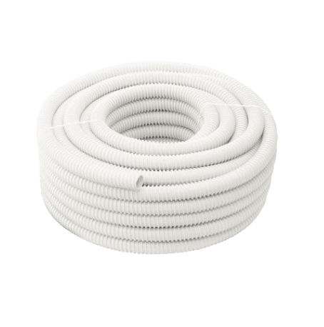 Furtun condens spiralat (DREN) 16 mm (rola 25 m) ( ALB ) 2