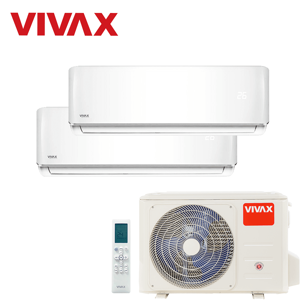 Aer Conditionat MULTISPLIT VIVAX ACP-18COFM50AERI / 2x ACP-12CH35AERI Dublu Split Inverter 5