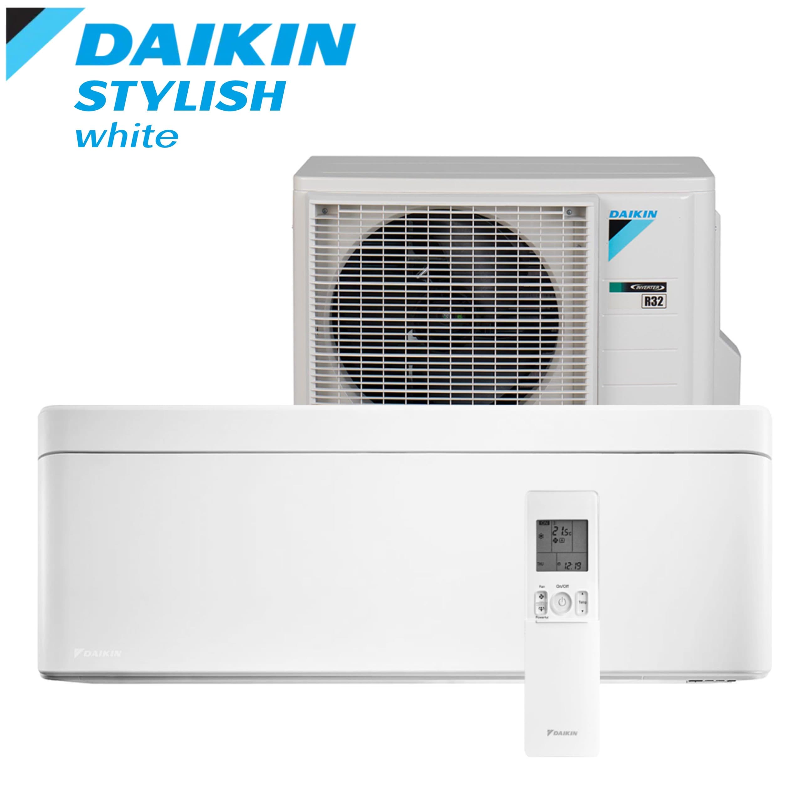Aer conditionat Daikin STYLISH 7000 BTU, FTXA20CW + RXA20AB, Inverter, Wi Fi Integrat, R32