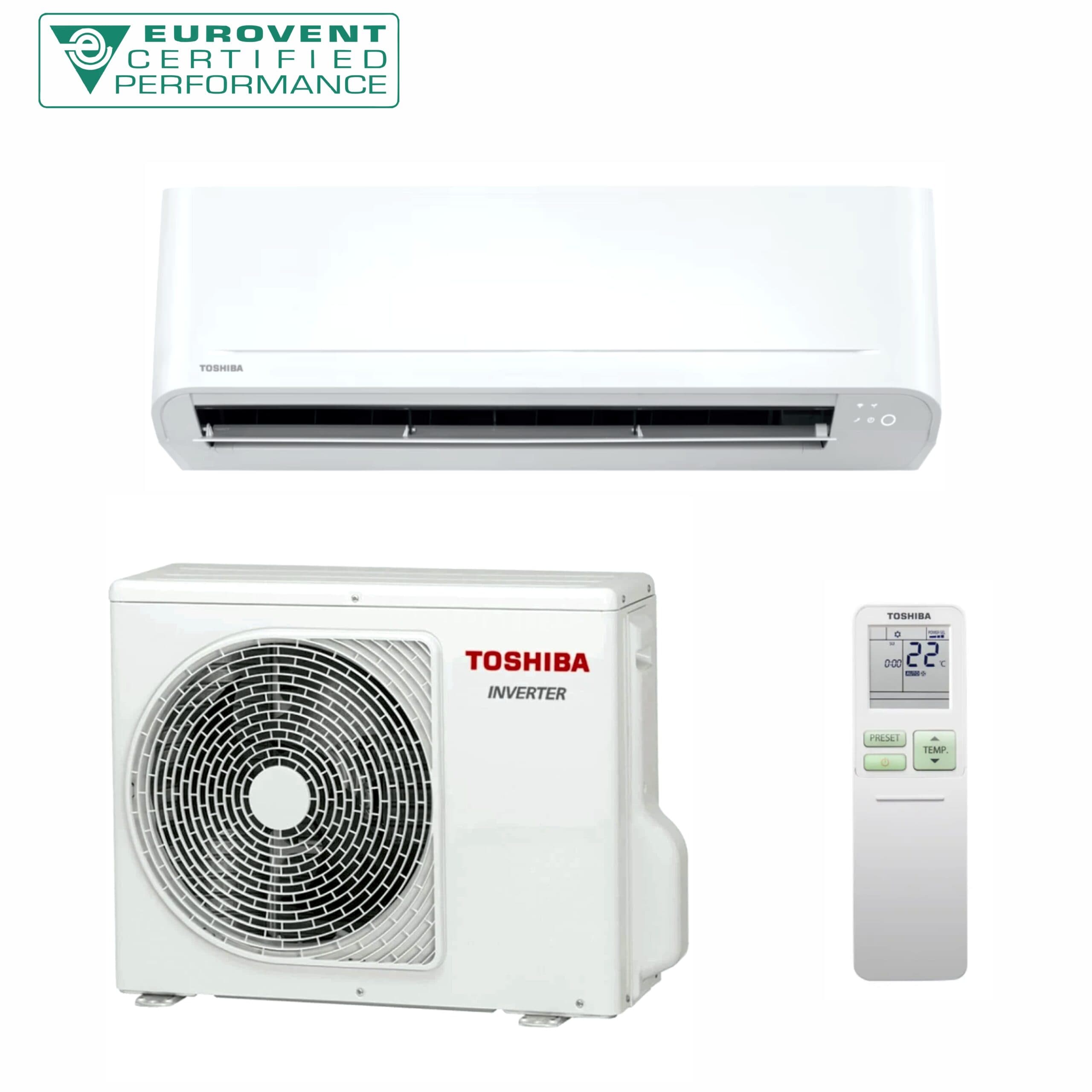 Aparat de aer conditionat Toshiba Sumato 9000 BTU Clasa A++/A++, Autocuratare, Wi-Fi Ready