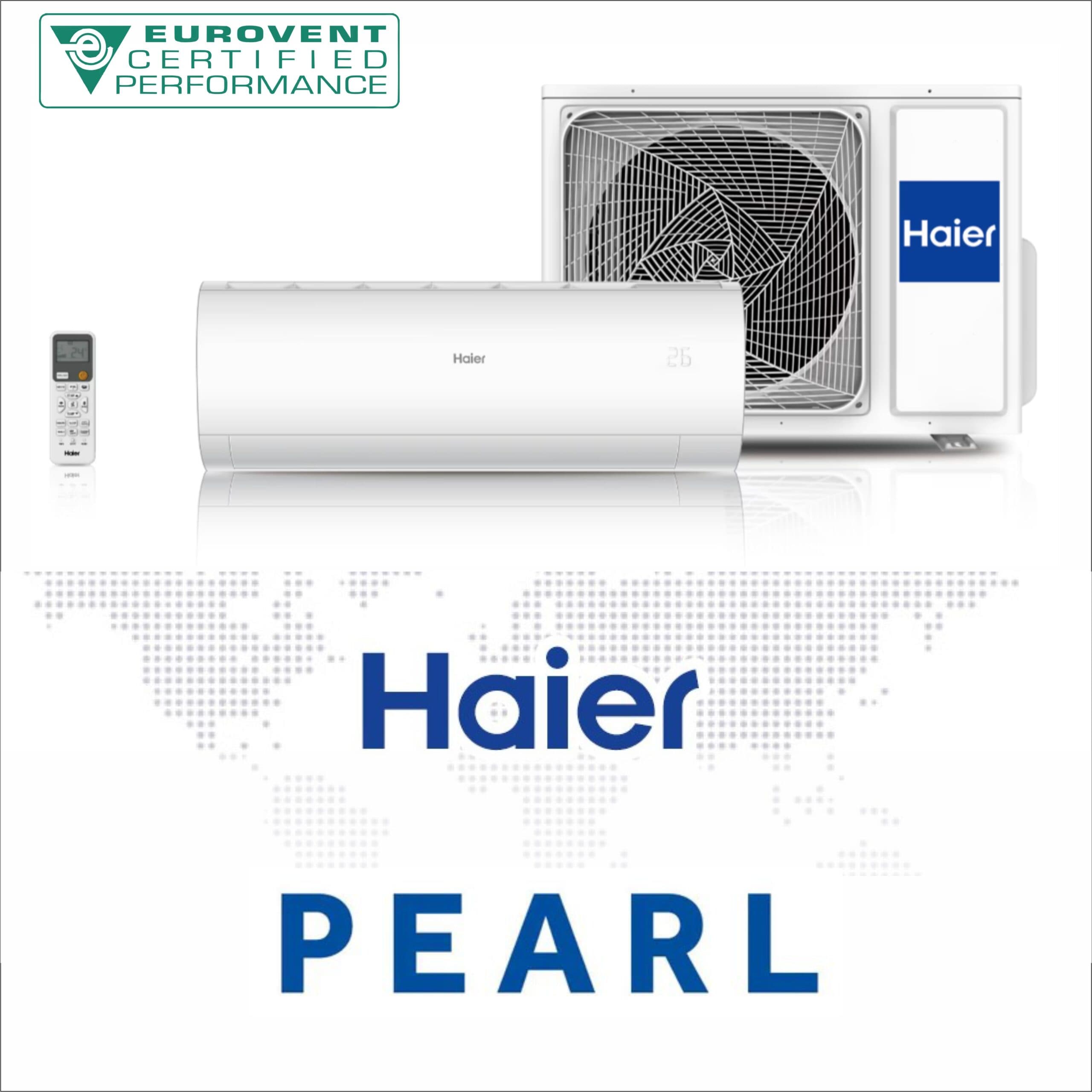 Aparat de aer conditionat Haier PEARL PREMIUM AS50PDPHRA-PRE + 1U50KEPFRA-PRE, 18 000 BTU, Wi-Fi, Clasa A+++