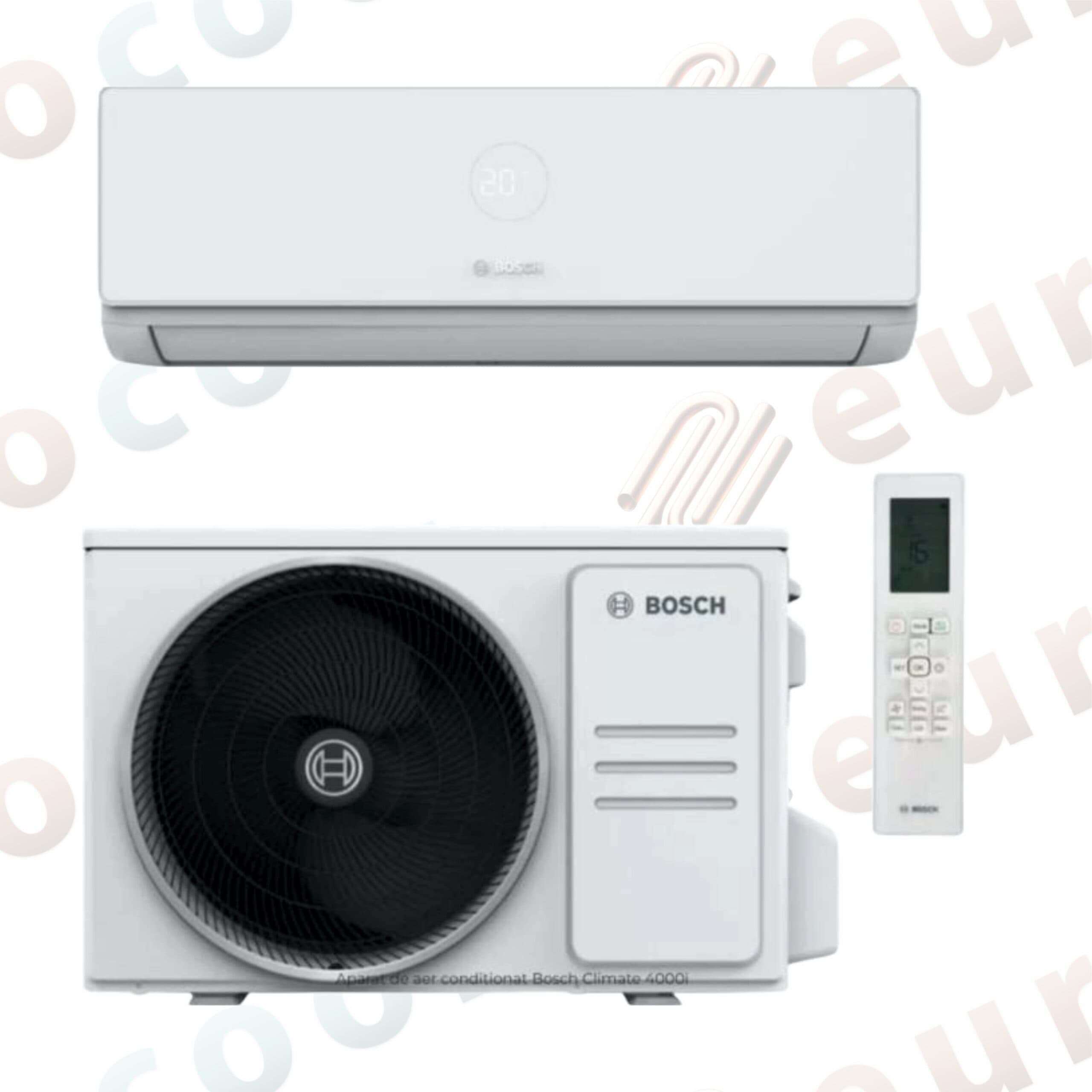 Aparat de aer conditionat Bosch Climate 4000i R32 Inverter 12000 BTU