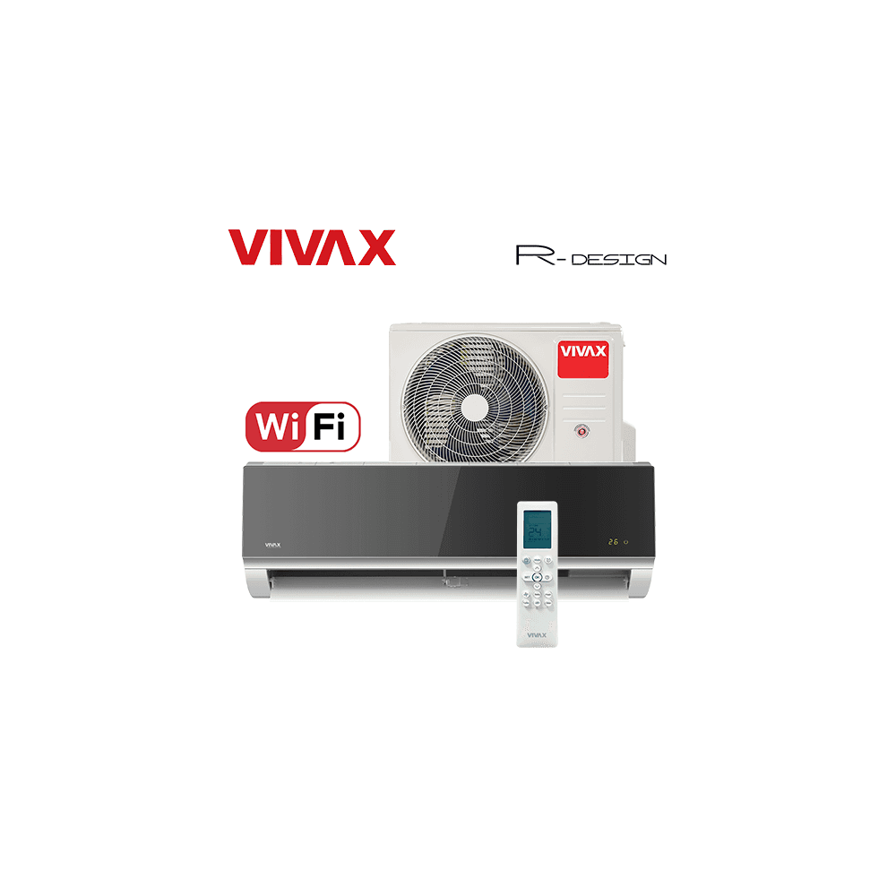 Aer Conditionat VIVAX R-Design ACP-18CH50AERI SILVER MIRROR Wi-Fi R32 Inverter 18000 BTU/h