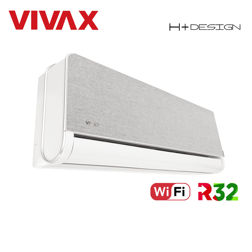 Aer Conditionat VIVAX H+Design ACP-18CH50AEHI+ Silver Wi-Fi R32 Inverter 18000 BTU/h