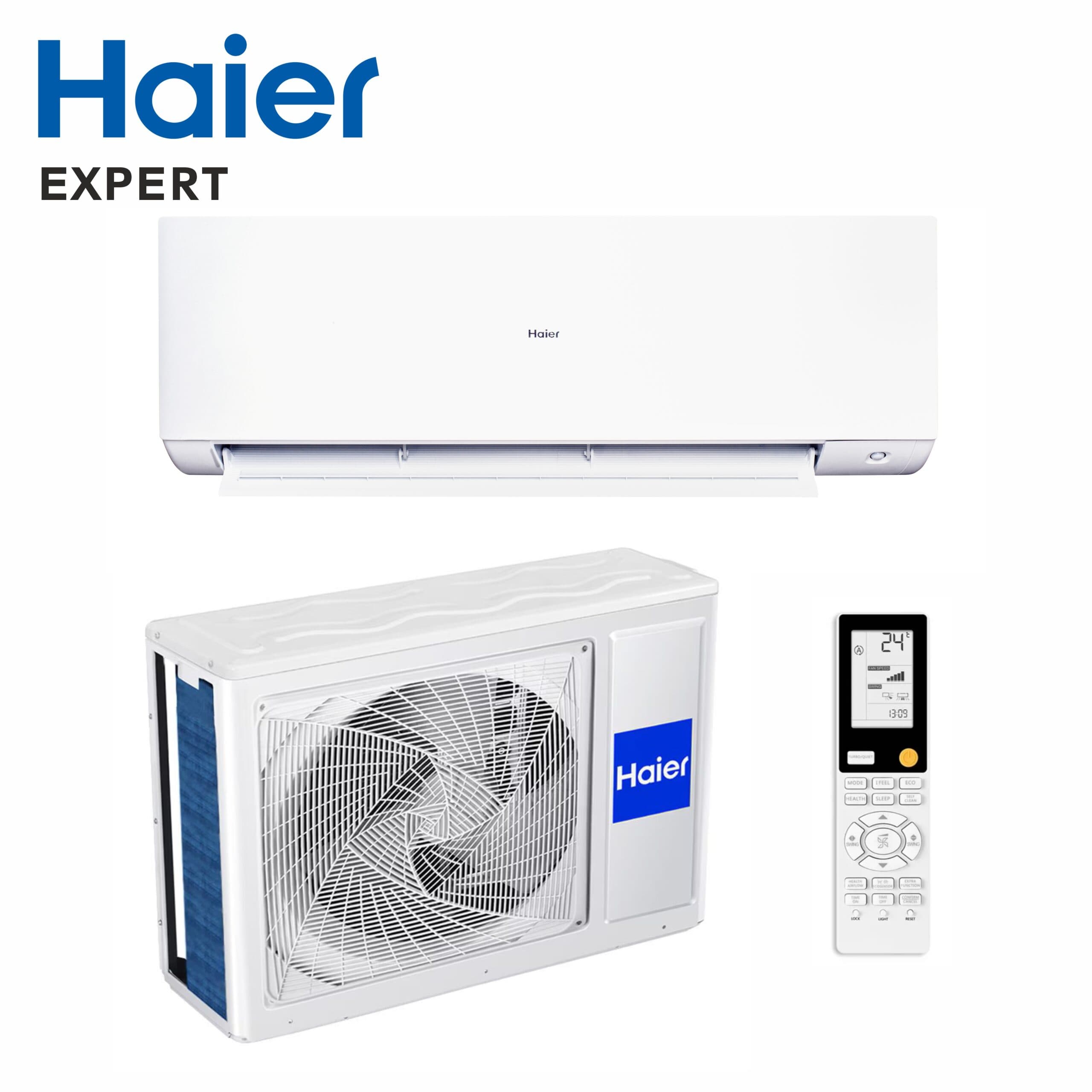 Aparat de aer conditionat Haier Expert 12 000 BTU, Wi-Fi, Self-Clean, UVC Pro, Auto Restart, Clasa A+++